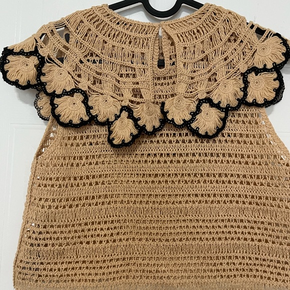 NEW WITH TAGS ZARA LIMITED EDITION CROCHET TOP - Picture 4 of 4
